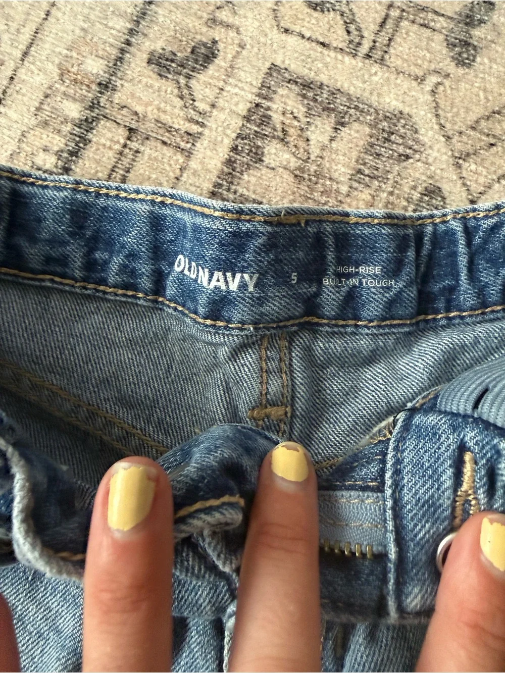 Two Pair Girls Denim Shorts - Zara and Old Navy
